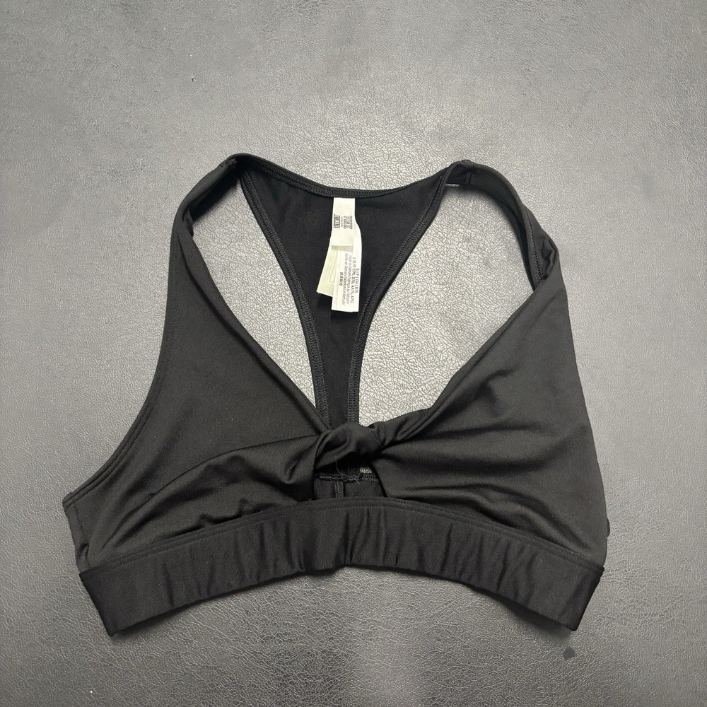 Pink‎ Victoria Secret Ultimate Black Sports Bra Size Small